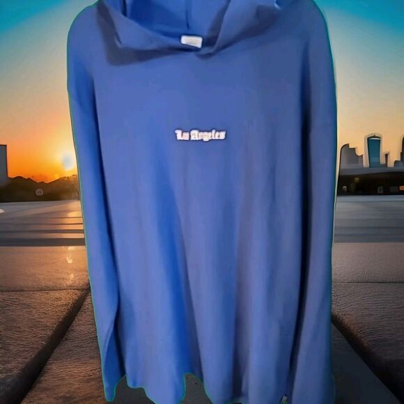 NWT SUNRISE KINGDOM HOODIE LOS ANGELES LARGE LIGHTWEIGHT - Picture 1 of 10